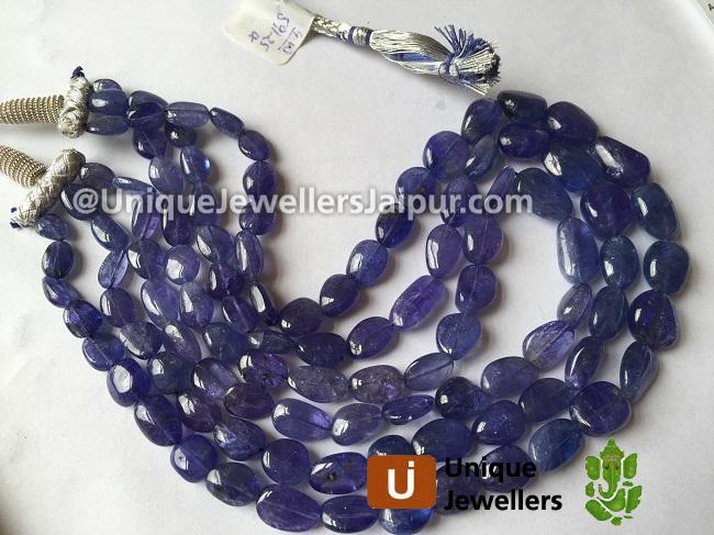 Tanzanite Far Smooth Nugget Beads